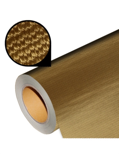 Flex foil with embroidery structure for laser cutting